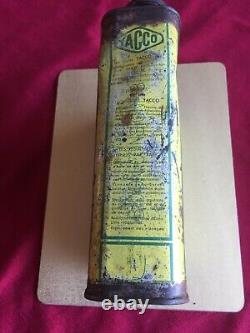 Rare Vintage Yacco Motor Oil Can With Horse Graphics