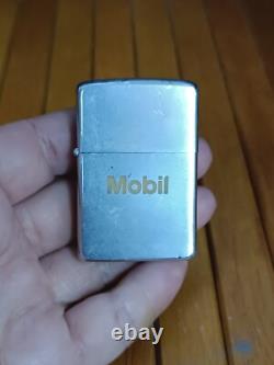 Rare Vintage Zippo Mobil Advertising Bradford 1969 Mark