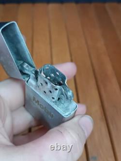 Rare Vintage Zippo Mobil Advertising Bradford 1969 Mark