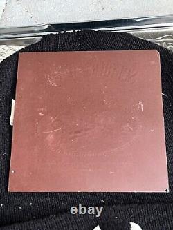 Rare Vintage four antique glass advertising signs