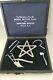Rare Vintage rituals items for the Patrons of Husbandry (The Grange) in wood box