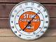 Rare Vtg Stihl Chain Saws 12 Round Advertising Thermometer Jumbo Dial Ohio