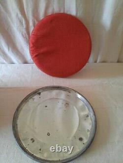 Rare vintage Coca Cola metal storage bin with lid 1994 Barrel toy Drum Seat Coke