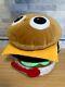 Rare vintage McDonald's Plush hamburger cushion