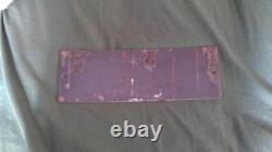 Rolex Geneve Enamel Advertising Sign Vintage Used Rare