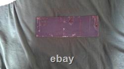 Rolex Geneve Enamel Advertising Sign Vintage Used Rare