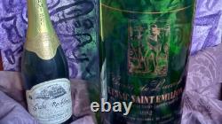 Saint Emilion, 1982 Vintage jeroboam empty wine Bottle Very Rare collectors