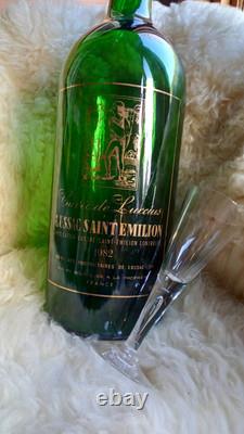 Saint Emilion, 1982 Vintage jeroboam empty wine Bottle Very Rare collectors