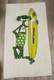 Sprite Coca Cola 1960s 70s Green Panther Advertising Beach Towel Rare Vintage