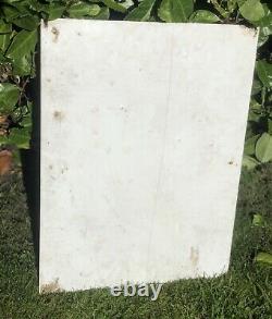 Staffordshire County Council RARE Original Antique Vintage Trespassing Sign