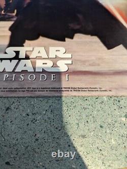 Star Wars Episode 1 KFC Vintage Advertising Board Extremely Rare Collectable