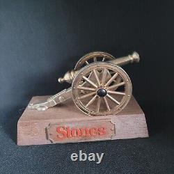 Stones Beer Vintage Advertising Brass Cannon Made In England. (Rare)