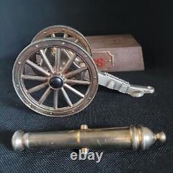 Stones Beer Vintage Advertising Brass Cannon Made In England. (Rare)