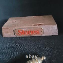 Stones Beer Vintage Advertising Brass Cannon Made In England. (Rare)