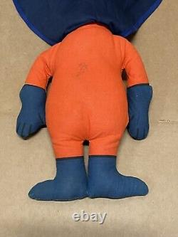 Super RARE Vintage 70s BUD MAN BUDWEISER BEER STUFFED DOLL PLUSH ADVERTISING 15