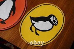 Super Rare Penguin Puffin Books Advertising Ephemera Signs Material Publishing