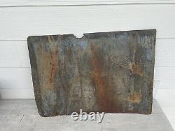 Super Rare Vintage LIME COLA Soda Sign 20s Patina Embossed Montgomery Al 27 X 20