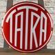 TATRA Enamel Sign ø 16.1 (41cm) Rare Vintage Retro Garage Service Workshop