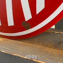 TATRA Enamel Sign ø 16.1 (41cm) Rare Vintage Retro Garage Service Workshop