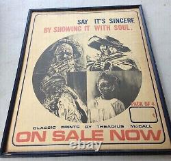THEADIUS McCALL RARE Vintage Photo Advertising Print Poster Kerry James Marshall