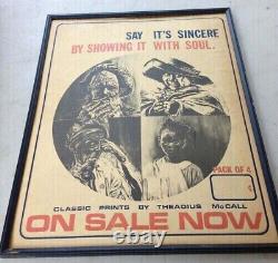 THEADIUS McCALL RARE Vintage Photo Advertising Print Poster Kerry James Marshall