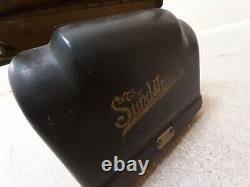 THE SUNDSTRAND Adding Machine Vtg RARE antique till shop store display prop old