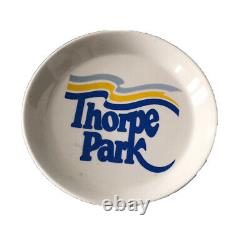 THORPE PARK DISH RARE VINTAGE 70s 80s James Gerard MADE IN ENGLAND Theme Park