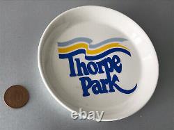 THORPE PARK DISH RARE VINTAGE 70s 80s James Gerard MADE IN ENGLAND Theme Park