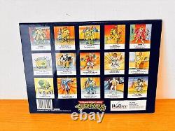 Teenage Mutant Hero Turtles Medal Collection Vintage 1990 & Cut Out Advert Rare