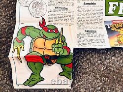 Teenage Mutant Hero Turtles Medal Collection Vintage 1990 & Cut Out Advert Rare
