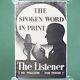 The Listener Vintage Advertising Poster Original Framed BBC Magazine Publication