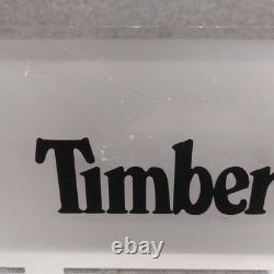 Timberland Shop Advertising Sign Acrylic Ex Display Piece Rare Vintage Boots