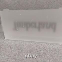 Timberland Shop Advertising Sign Acrylic Ex Display Piece Rare Vintage Boots