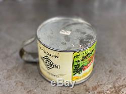 Trop-Artic Auto Oil Cup Tin Can Manhattan Co. Automobile Vintage NOS RARE