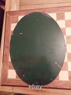 ULTRA RARE Vintage Watneys Fined Bitter Pub Oval Metal Advertising Wall Plaque