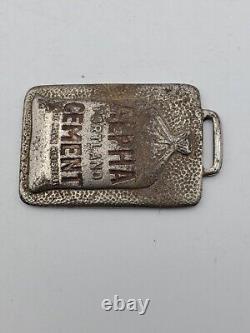 USE ALPHA PORTLAND CEMENT Watch FOB Whitehead Hoag AS IS Advert Vtg Antique RARE