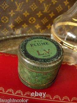 Ultra RARE Vintage LOUIS VUITTON Litho Factory Thread Spool Trinket Dish LV