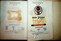 Ultra Rare 1949 Schenley Whisky & Gin Vintage Advertising Sales Folder unique
