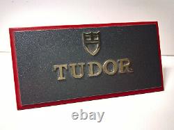 Ultra Rare Vintage TUDOR Dealer Advertising Plaque