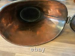 Ultra Rare Vintage Veteran Lucas Copper Funnel Edwardian Brass Car Era 1903