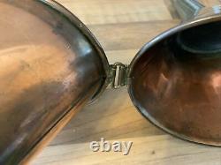 Ultra Rare Vintage Veteran Lucas Copper Funnel Edwardian Brass Car Era 1903