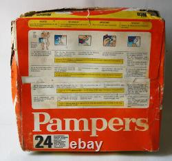 VERY RARE VINTAGE 80'S PAMPERS 22 SUPER 4-10kg 9-22 lbs W. GERMANY NEW SEALED