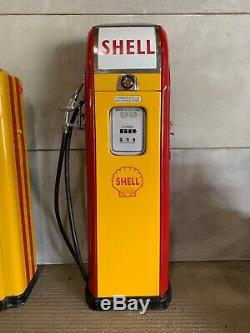 VERY RARE VINTAGE NATIONAL A38 SHELL PETROL PUMP 1940's