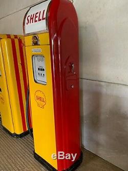 VERY RARE VINTAGE NATIONAL A38 SHELL PETROL PUMP 1940's