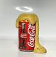 VERY RARE Vintage Coca-Cola Overflowing foam Tin Can Collectable item