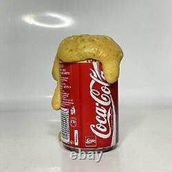 VERY RARE Vintage Coca-Cola Overflowing foam Tin Can Collectable item
