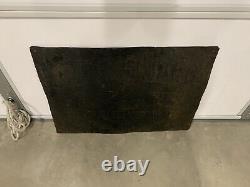VERY RARE Vintage REAL ENGLISH Ginger BEER Sign 27 1/2 x 20 GAS OIL SODA COLA
