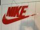 VINTAGE 1980's NIKE SWOOSH ACRYLIC SHOE STORE ADVERTISING SIGN36x20Very rare