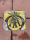 VINTAGE AA Aluminium Rare Sign Very Distressed Look