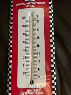 VINTAGE ADVERTISING RAYBESTOS TIN WALL THERMOMETER Rare